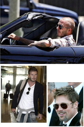 King Aviator Polarized Men's Sunglasses - UVA400 & UVB400 Protection