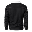Jaqueta Jeans Interior de Lã Masculina Sampaio®