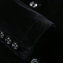 Blazer Masculino Plus Size Veludo
