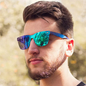 Fashion Square Men's Sunglasses - UV400 Protection