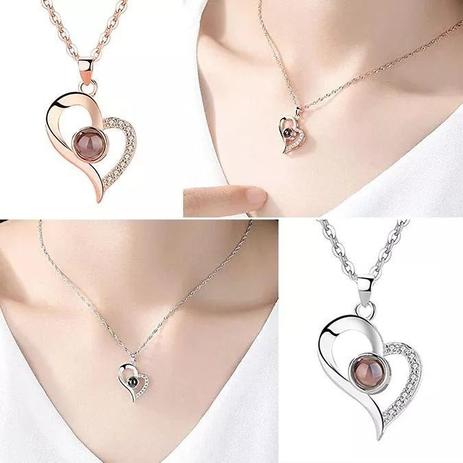"I Love You" Necklace in 100 Languages