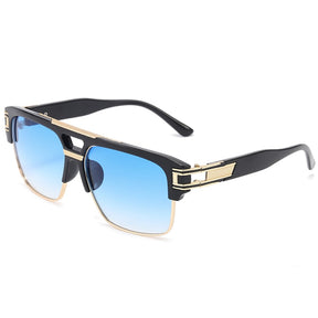 Classic Luxury Square Men's Sunglasses - UV400 Protection