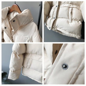 Fashionable Women's Puffer Down Outwear