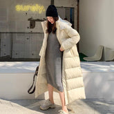 Loewe 2024 Women's Goose Down Parka Overcoat
