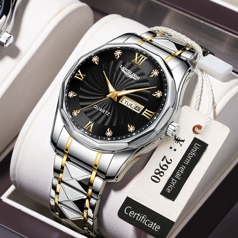 Executive Men's Stainless Steel Watch