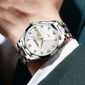 Executive Men's Stainless Steel Watch