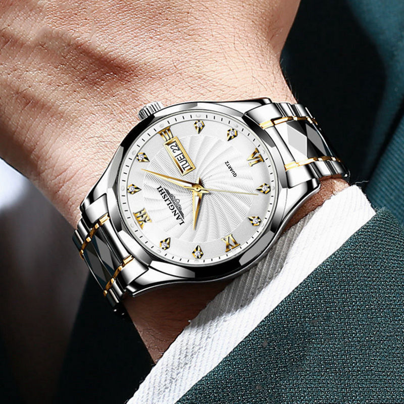 Executive Men's Stainless Steel Watch