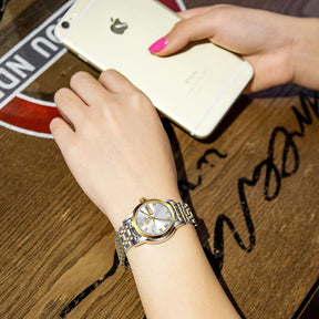 Lige Women's Quartz Watch - Waterproof
