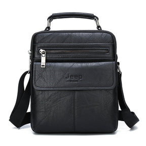 JEEP Leather Crossbody Bag
