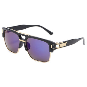 Classic Luxury Square Men's Sunglasses - UV400 Protection