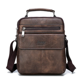 JEEP Leather Crossbody Bag