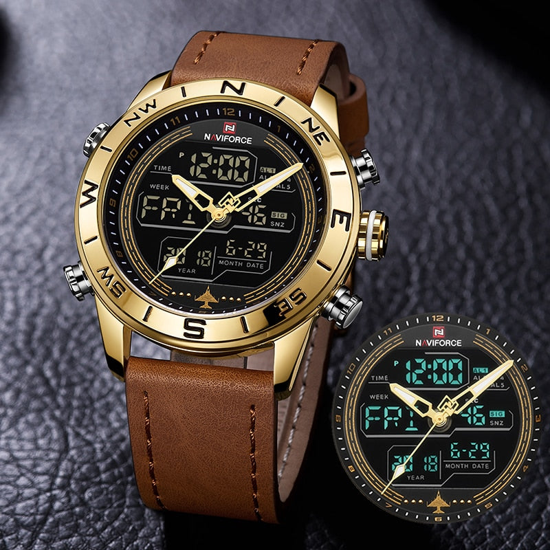 NaviForce Military Digital Men's Watch